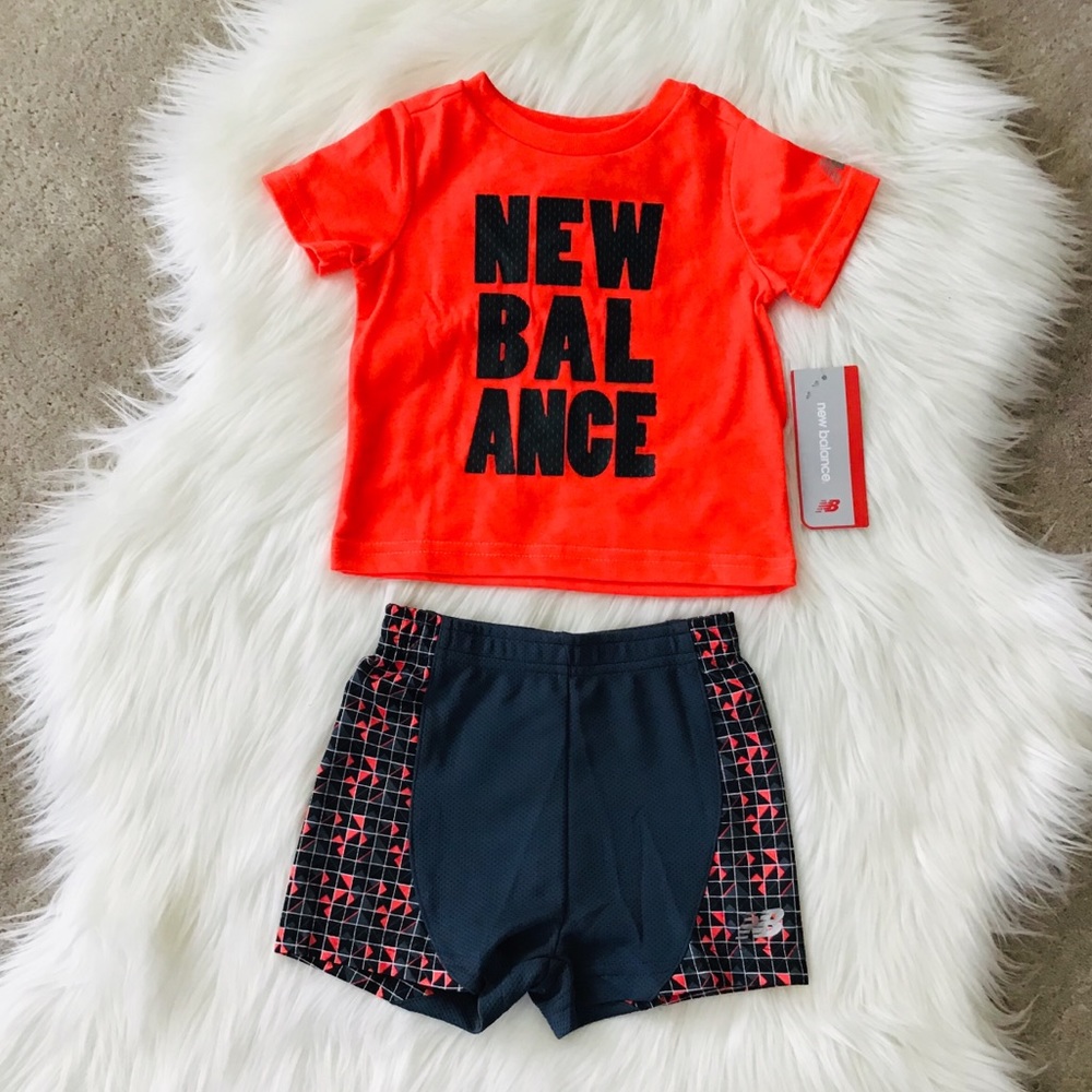 NEW BALANCE Baby Top/Shorts Set
